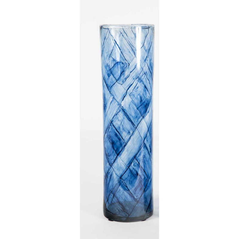 Prima Design Source Hand Blown Glass Floor Vase Perigold